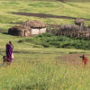 Maasai people in Ngorongoro, Tanzania.