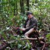 L. Bruce Kekule in his element in the Khlong Saeng Wildlife Sanctuary rainforest in southern Thailand. Image courtesy of Greg McCann.