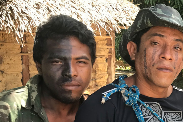 “Guardians of the Forest” Paulo Paulino Guajajara (left) and Laércio Guajajara (right)