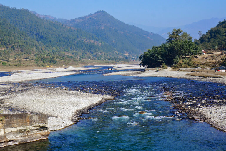 A river in Nepal.