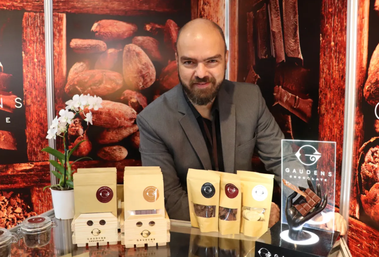 Fábio Sicília, founder and chocolatier at Gaudens Chocolate. 